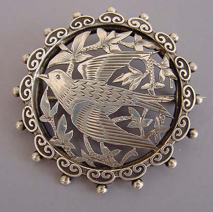 Victorian Bird Jewelry - Morning Glory Jewelry & Antiques