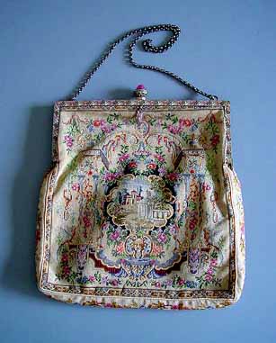 Vintage tapestry bag via   Tapestry bag, Vintage purses